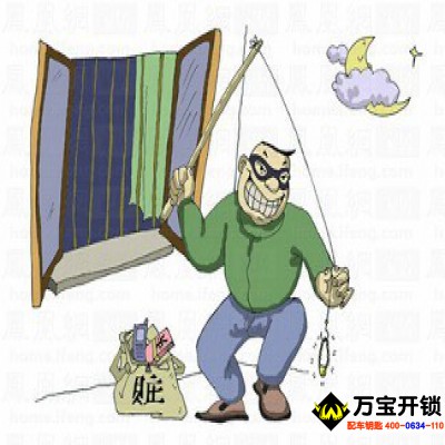 莱芜万宝开锁教您十招实用家庭防盗知识